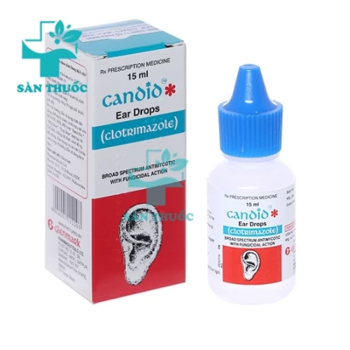 Candid Ear Drops 15ml - Thuốc điều trị nấm tai của Ấn Độ