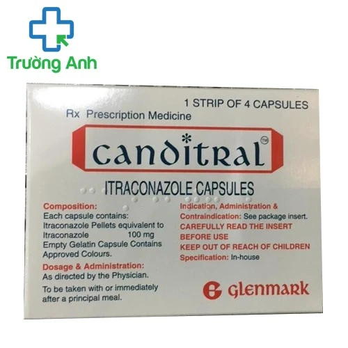 Canditral - Thuốc điều trị nấm da hiệu quả của Glenmark