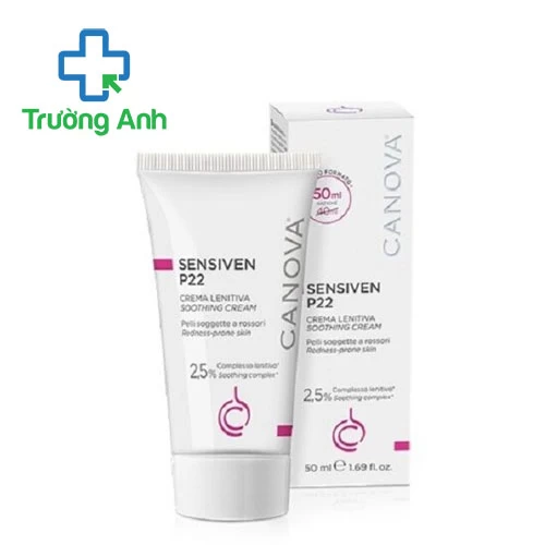 Canova Sensiven P22-soothing Cream - Giúp làm dịu làn da