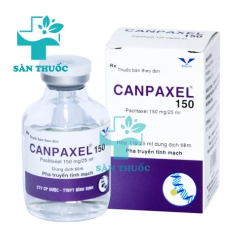 Canpaxel 150 - Thuốc điều trị ung thư di căn hiệu quả của Bidiphar