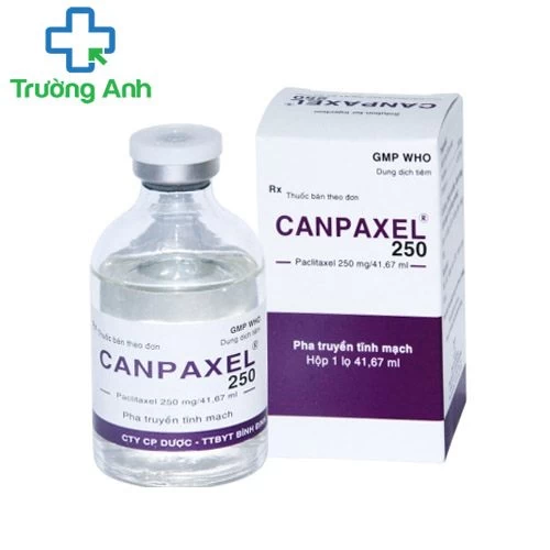 Canpaxel 250 - Thuốc điều trị các bệnh ung thư di căn hiệu quả