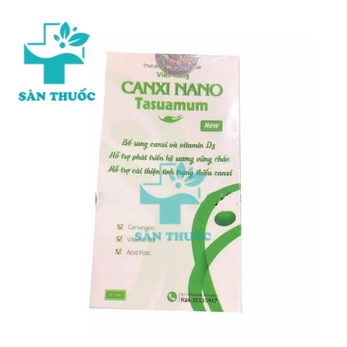 Canxinano Tasuamum - Thực phẩm chức năng giúp bổ sung nhiều khoáng chất cho cơ thể hiệu quả