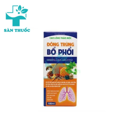 Cao lỏng thảo mộc Đông Trùng Bổ Phổi - Hỗ trợ bổ phế, trừ ho