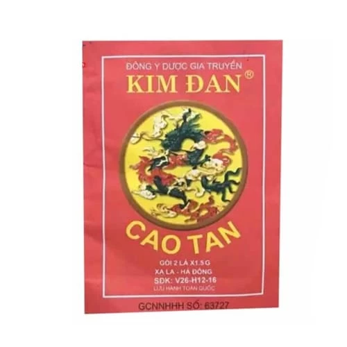 Cao tan Kim Đan - Thuốc điều trị mụn nhọn, quai vị hiệu quả