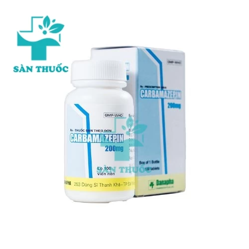 Carbamazepin 200mg - Thuốc điều trị động kinh của Việt Nam