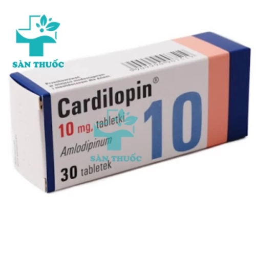 Cardilopin 10mg - Thuốc điều trị tăng huyết áp của Egis 