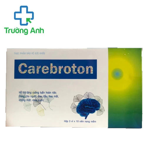 Carebroton - Tăng cường tuần hoàn não hiệu quả