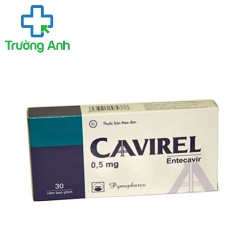 Caavirel 0.5mg Pymepharco - Thuốc điều trị viêm gan B hiệu quả