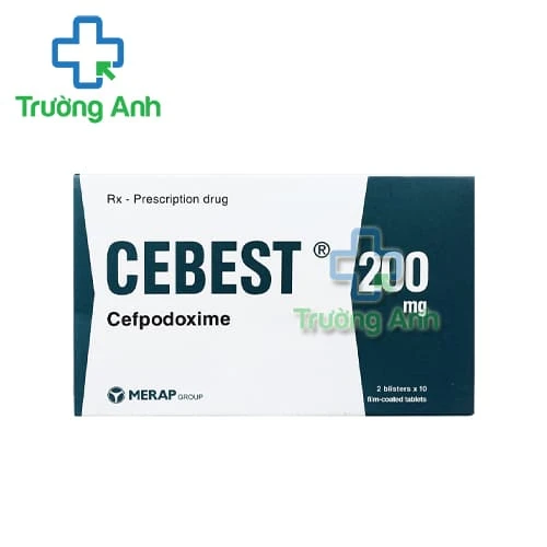 Cebest 200mg Merap - Thuốc điều trị nhiễm khuẩn