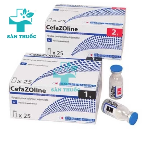 Cefazoline Panpharma 1g - Thuốc điều trị nhiễm khuẩn của Pháp