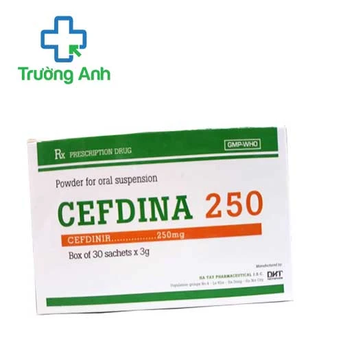Cefdina 250 - Thuốc chống nhiễm khuẩn hiệu quả của Hataphar