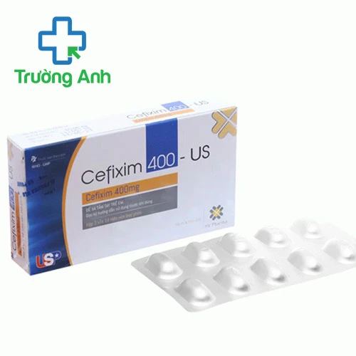 Cefixim 400 - US - Thuốc kháng sinh chống nhiễm khuẩn hiệu quả