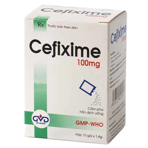 Cefixime 100mg MD Pharco (cốm) - Thuốc trị nhiễm khuẩn hiệu quả