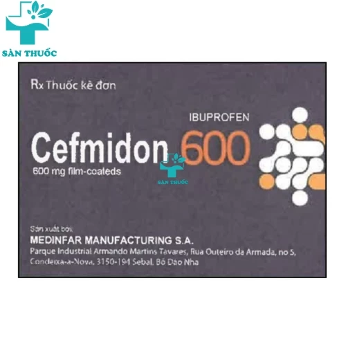 Cefmidon - Ibuprofen 600mg Medinfar Manufacturing
