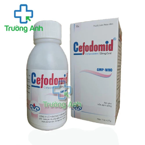 Cefodomid 100mg/5ml MD Pharco (lọ bột) - Thuốc trị nhiễm khuẩn