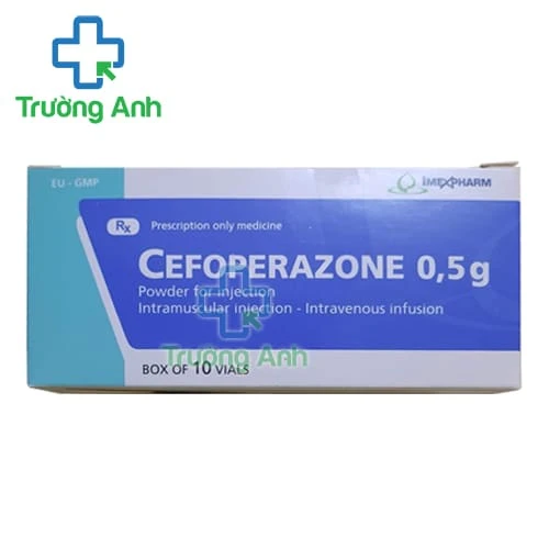 Cefoperazone 0,5g - Thuốc điều trị nhiễm khuẩn