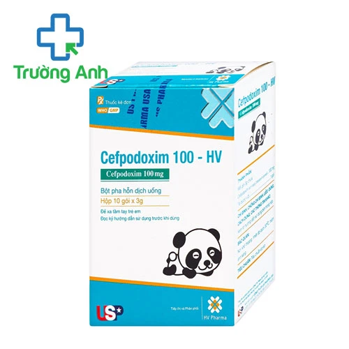 Cefpodoxim 100-HV - Thuốc điều trị nhiễm khuẩn hiệu quả