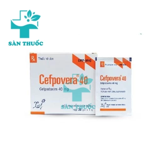 Cefpovera 40 Trust Farma