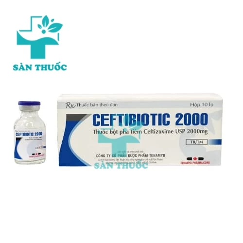 Ceftibiotic 2000 Tenamyd - Thuốc kháng sinh trị nhiễm khuẩn hiệu quả