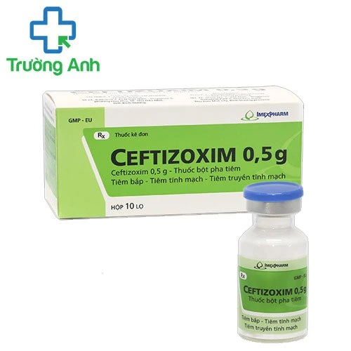 Ceftizoxim 0,5g Imexpharm - Thuốc điều trị các bệnh nhiễm khuẩn