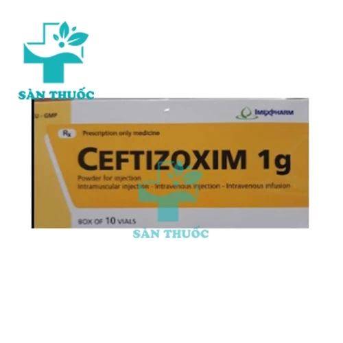 Ceftizoxim 1g Imexpharm - Thuốc điều trị nhiễm khuẩn hiệu quả