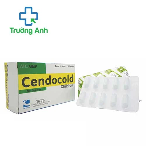 Cendocold-Trẻ em TW3 - Thuốc giảm đau, hạ sốt cho trẻ