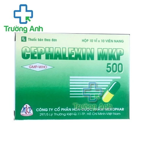 Cephalexin MKP 500 - Thuốc điều trị nhiễm khuẩn của Mekophar