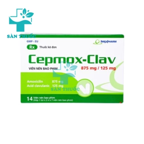 Imefed 875mg/125mg - Thuốc trị nhiễm trùng hô hấp của Imexpharm