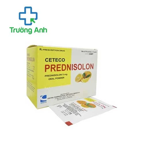 Ceteco Prednisolon TW3 (bột) - Thuốc chống viêm hiệu quả