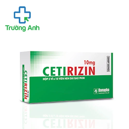 Cetirizin 10mg Danapha - Thuốc điều trị viêm mũi dị ứng