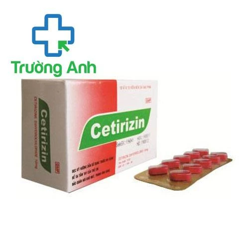 Cetirizin 10mg - Thuốc điều trị triệu chứng dị ứng của ARMEPHACO 