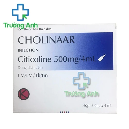 Cholinaar 500mg/4ml Novell - Thuốc điều trị các tổn thương não