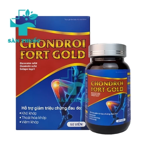Chondroi Fort Gold - Giúp hỗ trợ điều trị xương khớp hiệu quả