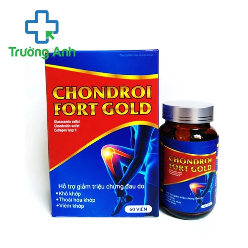 Chondroi Fort Gold - Giúp hỗ trợ điều trị xương khớp hiệu quả