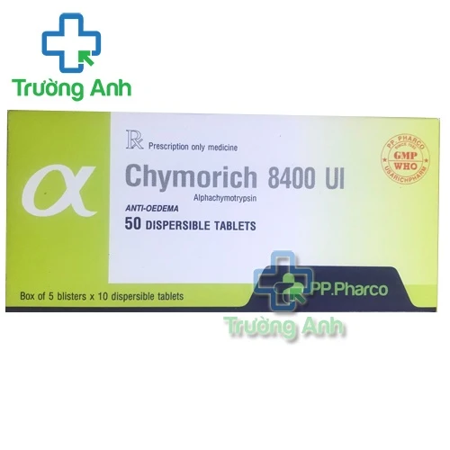 Chymorich 8400  UI Usarichpharm - Thuốc chống viêm, giảm phù nề