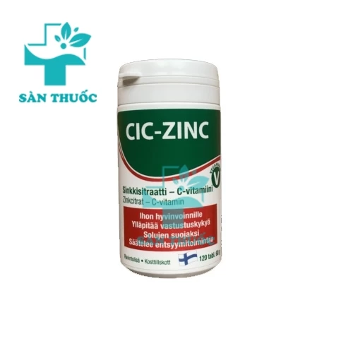 Cic-Zinc - Bổ sung vitamin C và kẽm cho cơ thể của Phần Lan