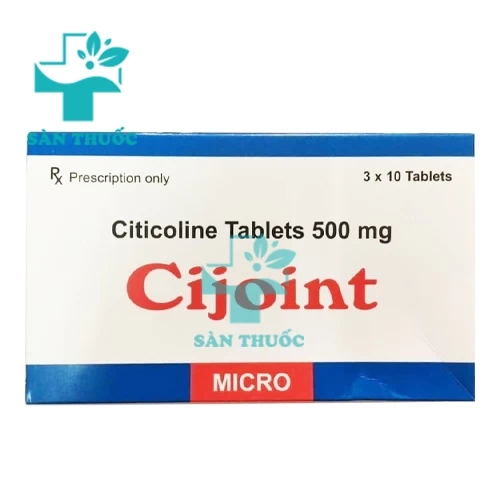 Cijoint 500mg - Điều trị chấn thương mạch máu não của Micro Labs