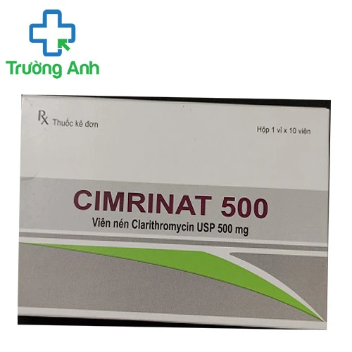 Cimrinat 500 - Thuốc điều trị nhiễm khuẩn hiệu quả của Ấn Độ