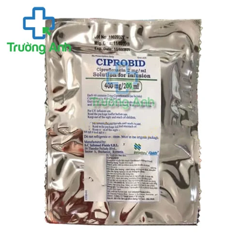 Ciprobid 400mg/200ml Infomed Fluids - Thuốc trị nhiễm khuẩn