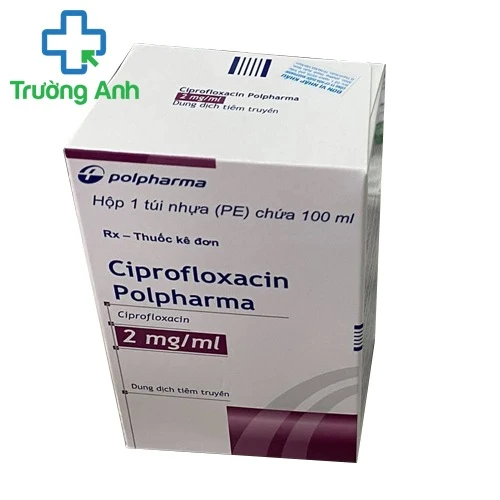 Ciprofloxacin Polpharma 2mg/ml - Thuốc trị nhiễm khuẩn của Poland