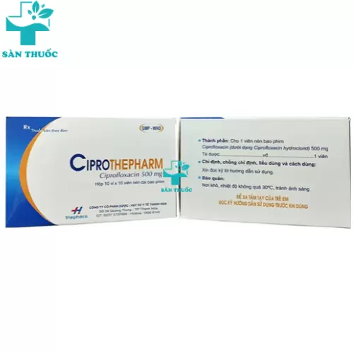 Ciprothepharm - Ciprofloxacin 500mg Thephaco