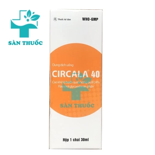 Circala 40 HD Pharma - Hỗ trợ tăng cường tuần hoàn máu não