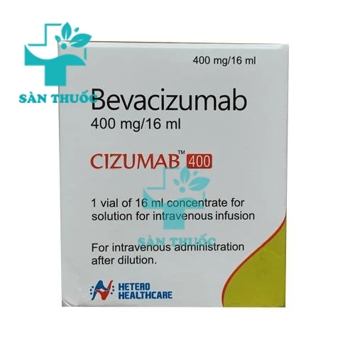 Cizumab 400mg - Thuốc tiêm điều trị bệnh ung thư của Hetero