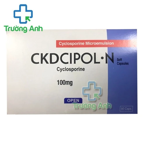 CKDCipol-N 100mg - Thuốc dùng trong ghép tạng của Hàn Quốc