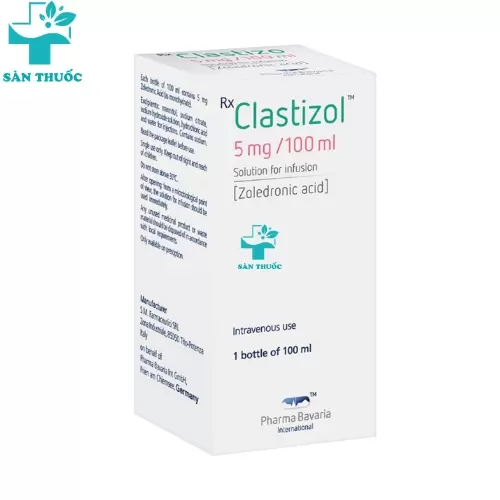 Clastizol 5mg/100ml - Zoledronic acid 5mg SM