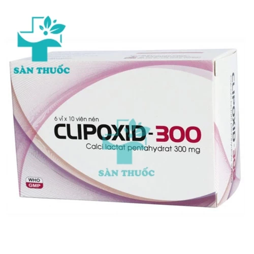 Clipoxid 300mg - Giúp bổ sung canxi trị bệnh xương khớp hiệu quả