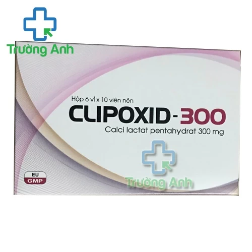 Clipoxid 300mg - Giúp bổ sung canxi trị bệnh xương khớp hiệu quả