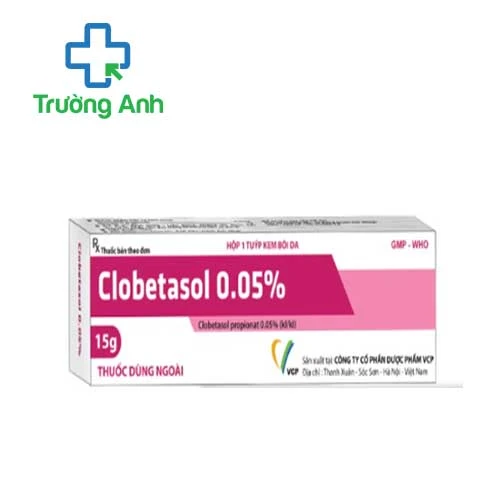 Clobetasol 0.05% VCP - Thuốc điều trị bệnh viêm da hiệu quả