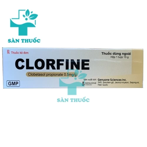 Clorfine 15g - Thuốc điều trị viêm da hiệu quả của Hàn