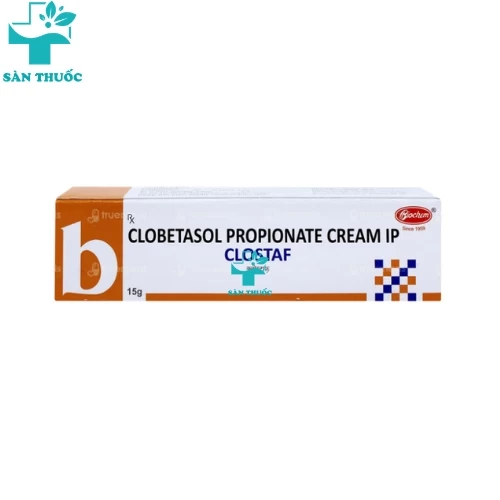 Clostaf Cream 0.05% - Clobetasol Propionate 0.05% Biochem Pharma
